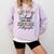 Last Day Of School Autograph 2nd Grade Graduation Boys Girls Comfort Colors Sweatshirt Orchid