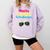 Last Day Of School Spanish Teacher Graduation T-Shirt Comfort Colors Sweatshirt Orchid