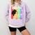 Law School Graduation Queen New Lawyer Attorney Grad Comfort Colors Sweatshirt Orchid