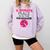 Lawyer Attorney Law School Graduation Female Women Comfort Colors Sweatshirt Orchid