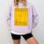 LDS Mormon Seminary Graduation Eternal Diploma Shirt Comfort Colors Sweatshirt Orchid