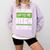 Leveling Up To High School Tee Shirt Gaming Graduation Comfort Colors Sweatshirt Orchid