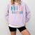 Licensed Nurse Injector Graduation Nurse Injector Comfort Colors Sweatshirt Orchid