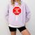 Loner Antisocial Introvert Stop Sign Says Leave Me Alone Comfort Colors Sweatshirt Orchid