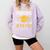 Master 2021 Graduation Graduate Masters Degree Comfort Colors Sweatshirt Orchid