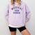 Medical Coder CPC Medical Coding Graduation Comfort Colors Sweatshirt Orchid
