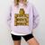 Medieval Frog Meme Sarcastic Introvert Humor Fantasy Comfort Colors Sweatshirt Orchid