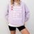 Middle School Graduation Comfort Colors Sweatshirt Orchid