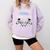 Middle School Level Complete Gaming Class Of 2022 Graduation Comfort Colors Sweatshirt Orchid