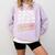 Mission Graduation Accomplished For Class Of 2025 Comfort Colors Sweatshirt Orchid