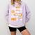 My Mommy Did It And She Did It For Me Graduation Diploma Comfort Colors Sweatshirt Orchid