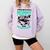 My Mommy Did It And She Did It For Me Graduation Graduate Comfort Colors Sweatshirt Orchid