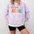 MSW Est 2025 Graduation School Social Worker Shirt Master Comfort Colors Sweatshirt Orchid