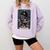 Mystical Library Book Reader The Introvert Tarot Card Comfort Colors Sweatshirt Orchid Mystical Library Book Reader The Introvert Tarot Card Comfort Colors Sweatshirt Orchid