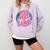 You Need To Leave Introvert Mood Space Comfort Colors Sweatshirt Orchid