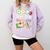 Next Stop Kindergarten Preschool Graduation 2025 Boy Girl Comfort Colors Sweatshirt Orchid
