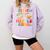 Next Stop Middle School Elementary School Graduation 2025 Comfort Colors Sweatshirt Orchid