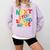 Next Stop Second Grade 1st Grade Graduation Day Kids Comfort Colors Sweatshirt Orchid