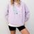 Nurse Est 2022 Rn Nursing School Graduation Graduate Comfort Colors Sweatshirt Orchid