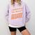 Nurse Graduation I Survived My Wife'S Nursing Degree Nurse Comfort Colors Sweatshirt Orchid