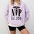 Nurse Practitioner Graduation NP Est 2019 Shirt Comfort Colors Sweatshirt Orchid