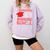 Nurse Survived Nursing School Graduation Comfort Colors Sweatshirt Orchid