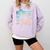 Nursing Student Art Men Women NICU Graduation Future Nurse Comfort Colors Sweatshirt Orchid