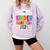 I Officially Graduated Kindergarten Graduation 2024 Comfort Colors Sweatshirt Orchid