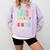 I Officially Graduated Kindergarten Graduation Class Of 2022 Comfort Colors Sweatshirt Orchid