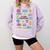 OT Daily Affirmations Occupational Therapy Month Graduation Comfort Colors Sweatshirt Orchid