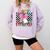 Peace Out 2nd Grade Graduation Last Day School Second Grade Comfort Colors Sweatshirt Orchid