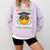 Peace Out 5th Grade Graduation Last Day Of School Comfort Colors Sweatshirt Orchid