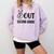 Peace Out Second Grade Last Day Of School Graduation Kids Comfort Colors Sweatshirt Orchid