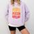 People Person Repellant Introvert Premium Comfort Colors Sweatshirt Orchid