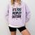 Too Peopley Outside Introvert Quote Comfort Colors Sweatshirt Orchid