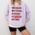 PGY Done Medical Training Residency Fellowship Graduation Comfort Colors Sweatshirt Orchid