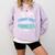 Pharmacist Christian Pharmacy Student PharmD Graduation Comfort Colors Sweatshirt Orchid