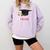 PhD Graduation Celebration For Finished Phd Grad Men Women Comfort Colors Sweatshirt Orchid