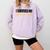 Phd Graduation Doctorate Degree Dissertation Masteral Grad Comfort Colors Sweatshirt Orchid