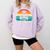 PhD Level Complete Graduation Doctorate In Philosophy Comfort Colors Sweatshirt Orchid