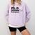 PhD In Progress Graduation Progress Bar Shirt Comfort Colors Sweatshirt Orchid
