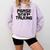 Please Stop Talking Sarcastic Introvert Humor Comfort Colors Sweatshirt Orchid
