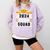 Prom Squad 2024 High School Graduation Party Premium Comfort Colors Sweatshirt Orchid