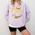 Prom Squad Graduation Class Of 2025 Party Comfort Colors Sweatshirt Orchid
