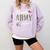 Proud Army Godmother Army Graduation Godmother US Army Comfort Colors Sweatshirt Orchid