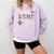 Proud Army Mom Army Graduation Military Mom T-Shirt Comfort Colors Sweatshirt Orchid