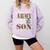 Proud Army National Guard Son National Guard Graduation Comfort Colors Sweatshirt Orchid