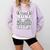 Proud Aunt Of A 2018 Graduate Senior Graduation School Shirt Comfort Colors Sweatshirt Orchid