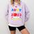 Proud Aunt Of 2023 Pre-K Graduate Senior Graduation Matching Comfort Colors Sweatshirt Orchid