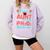 Proud Aunt Of An Amazing PhD Graduate Family Graduation Comfort Colors Sweatshirt Orchid